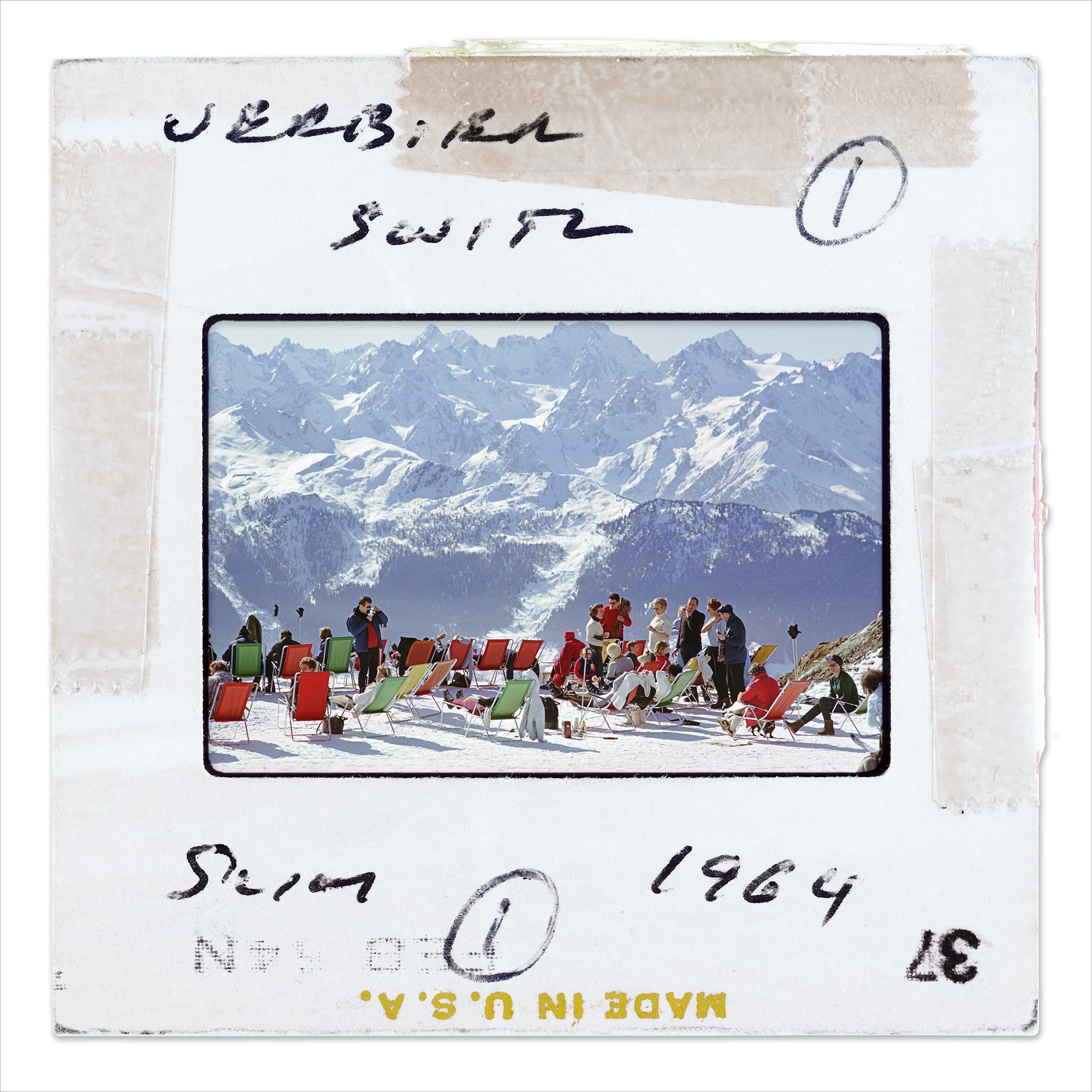 Lounging In Verbier - Slide