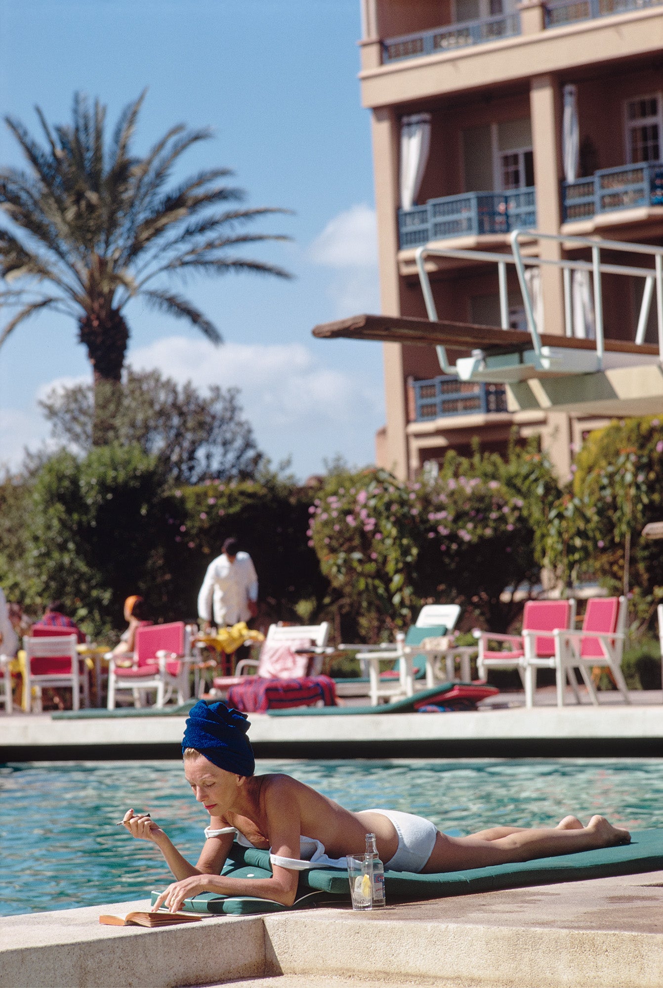 Poolside In Marrakesh, Morocco