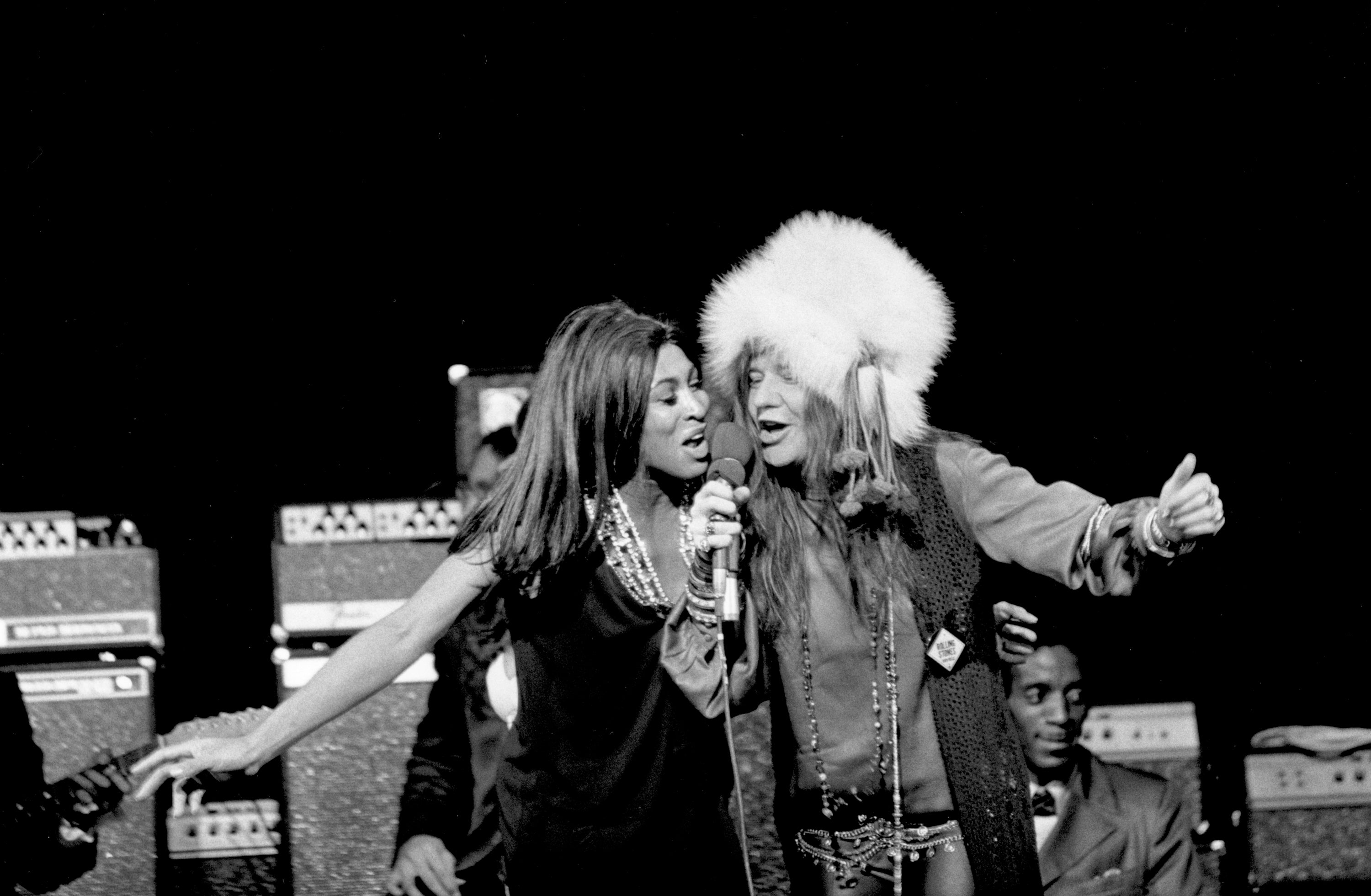 Janis & Tina Performing