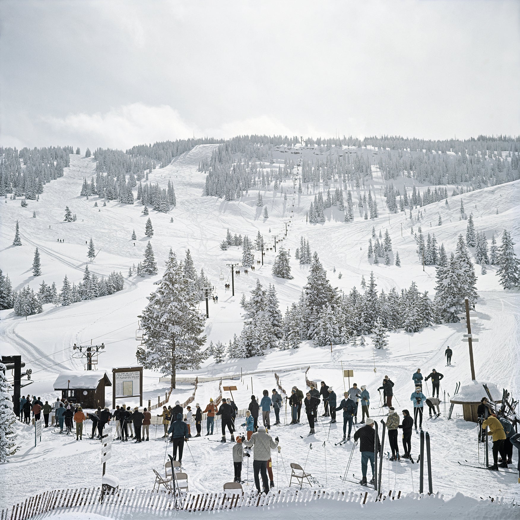 Skiing In Vail