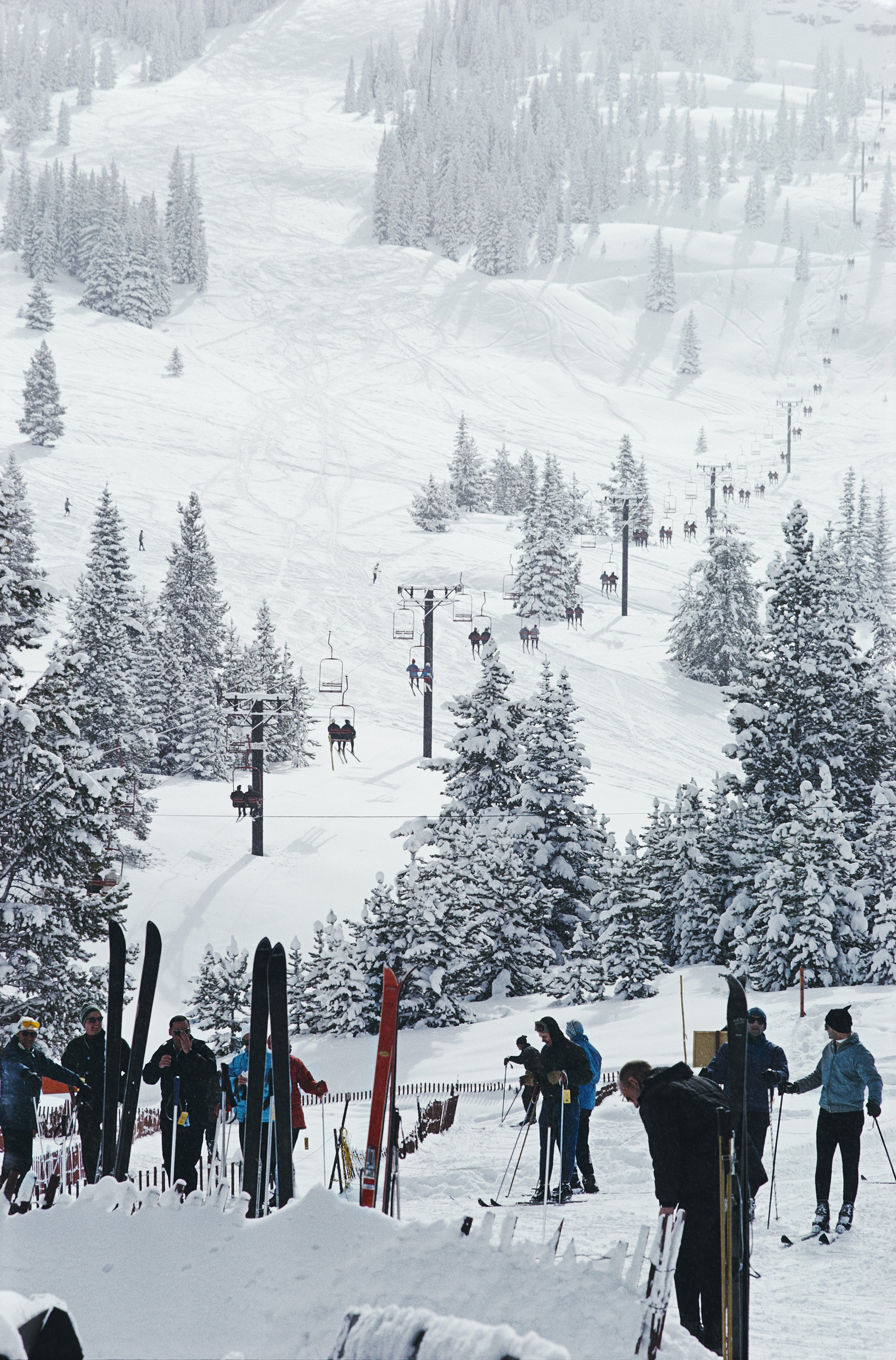 Skiing In Vail