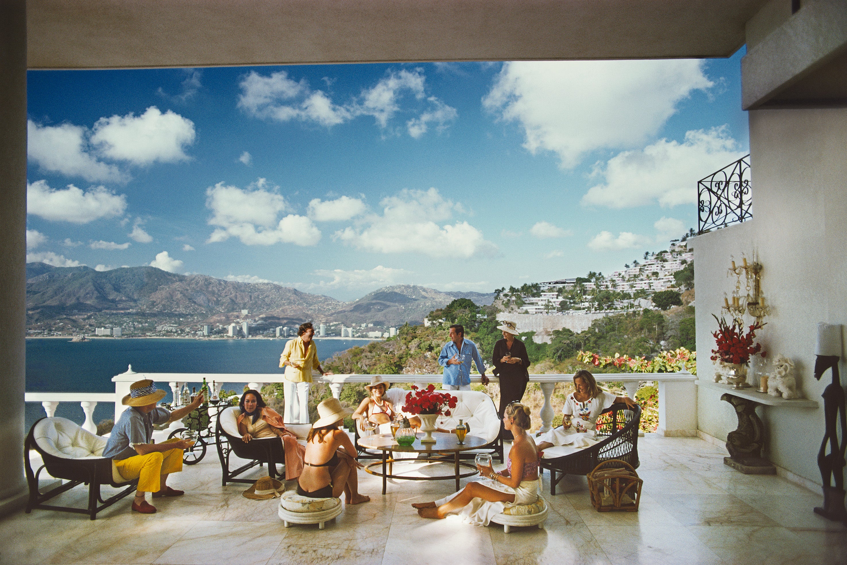 Guests At Villa Nirvana