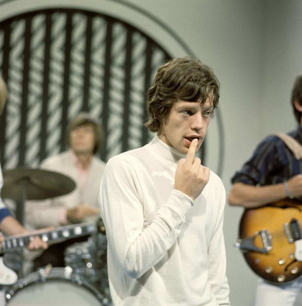 Rolling Stones On Set