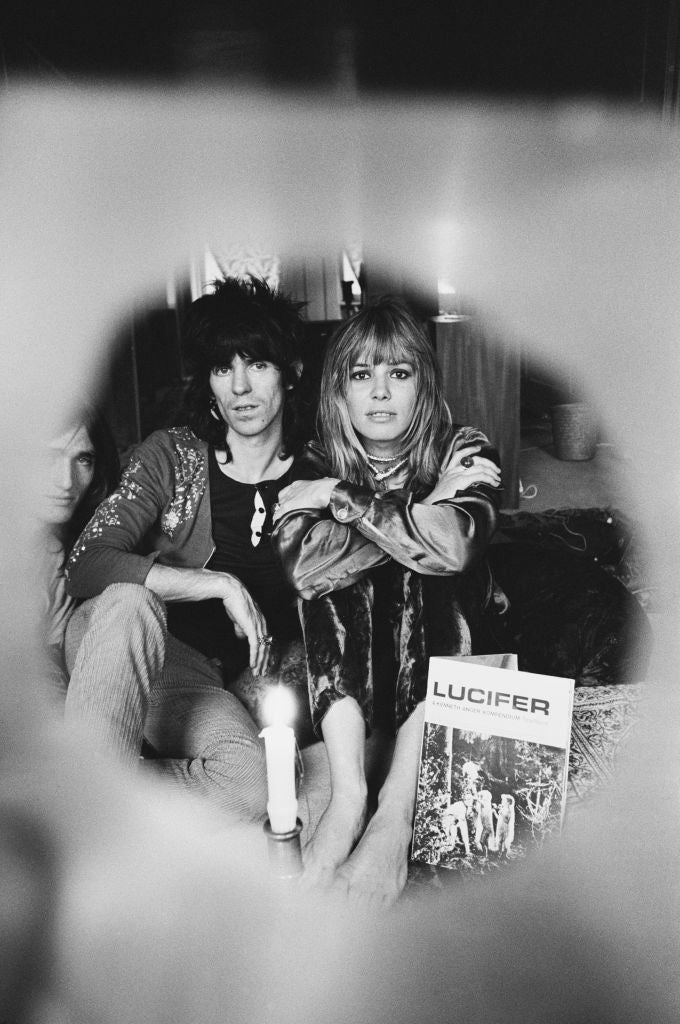 Keith Richards and Anita Pallenberg