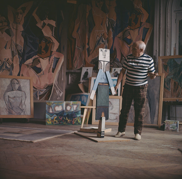 Pablo Picasso At Work