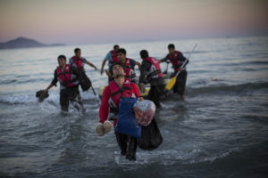 Migrants Arrive in Greece
