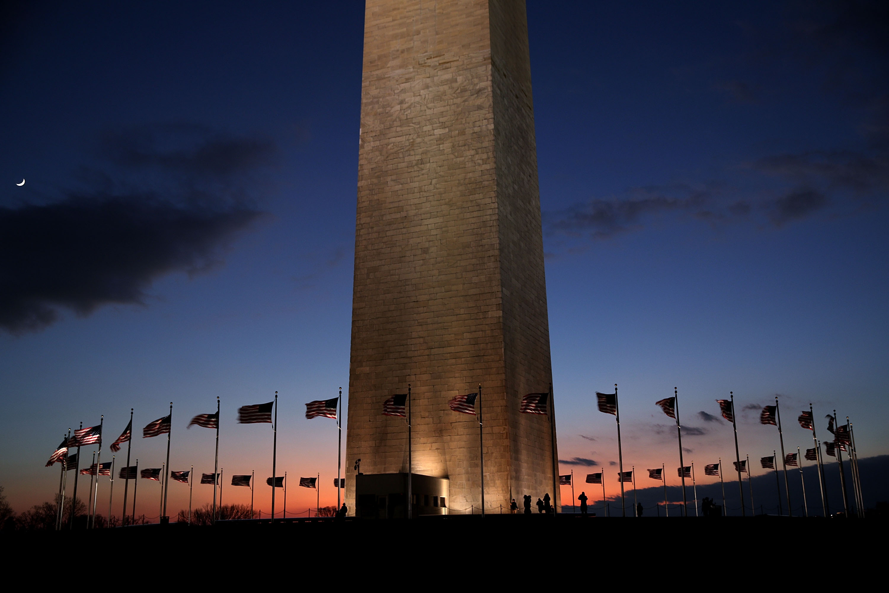 Washington Monument at Dusk fine art photography