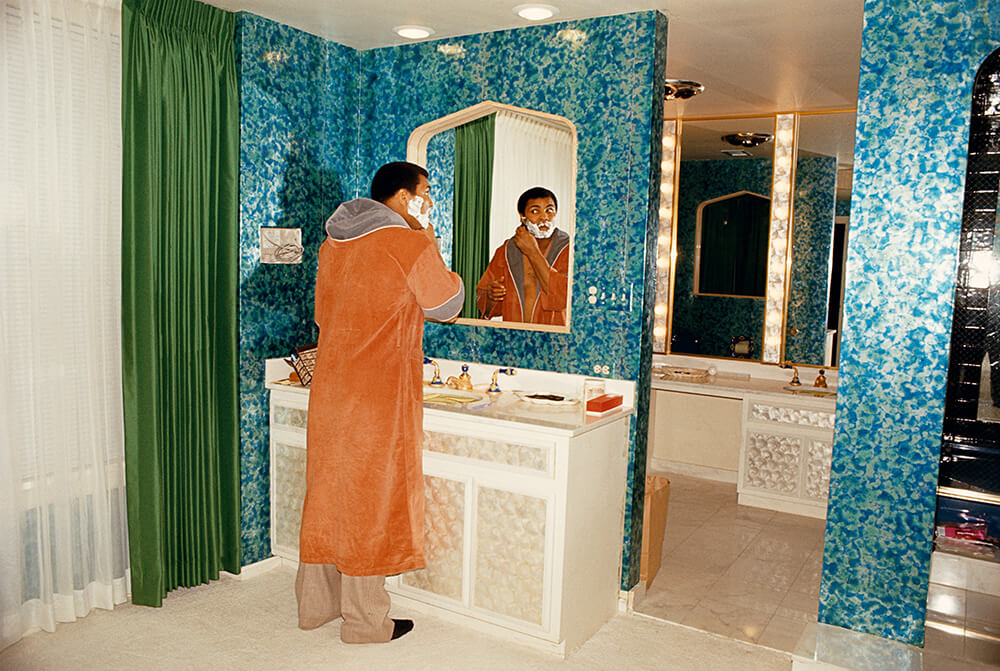Ali Shaves In Chicago from 1970s fine art photography