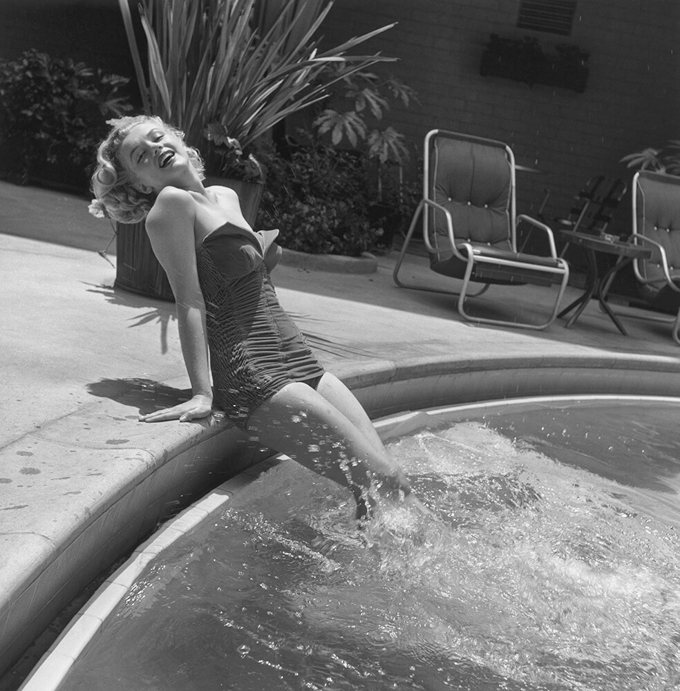Marilyn Monroe Poolside fine art photography