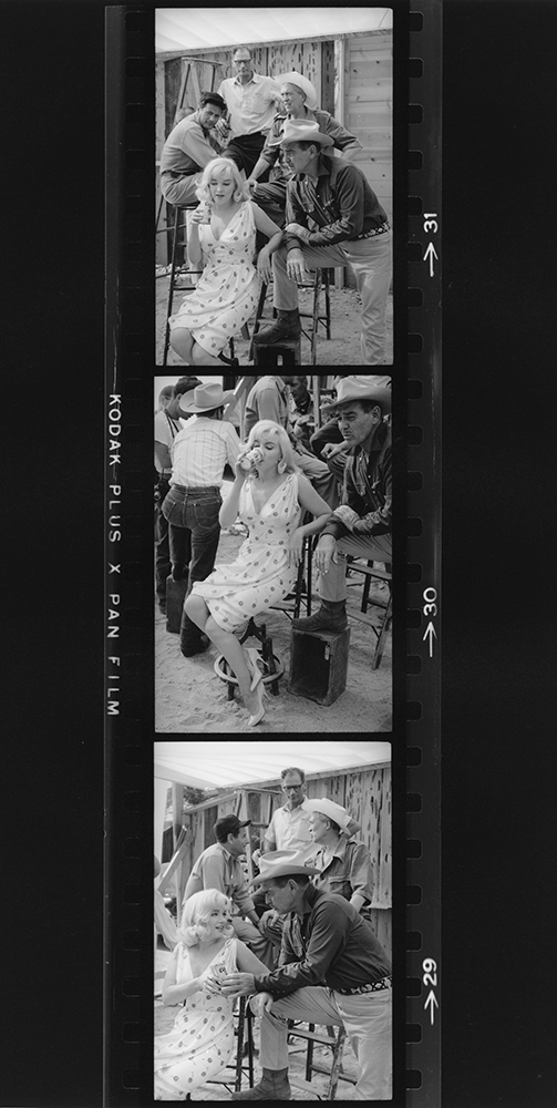 Marilyn And Cast Pose On The Set of ‘The Misfits’ fine art photography