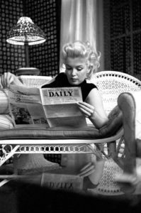 Marilyn Relaxes