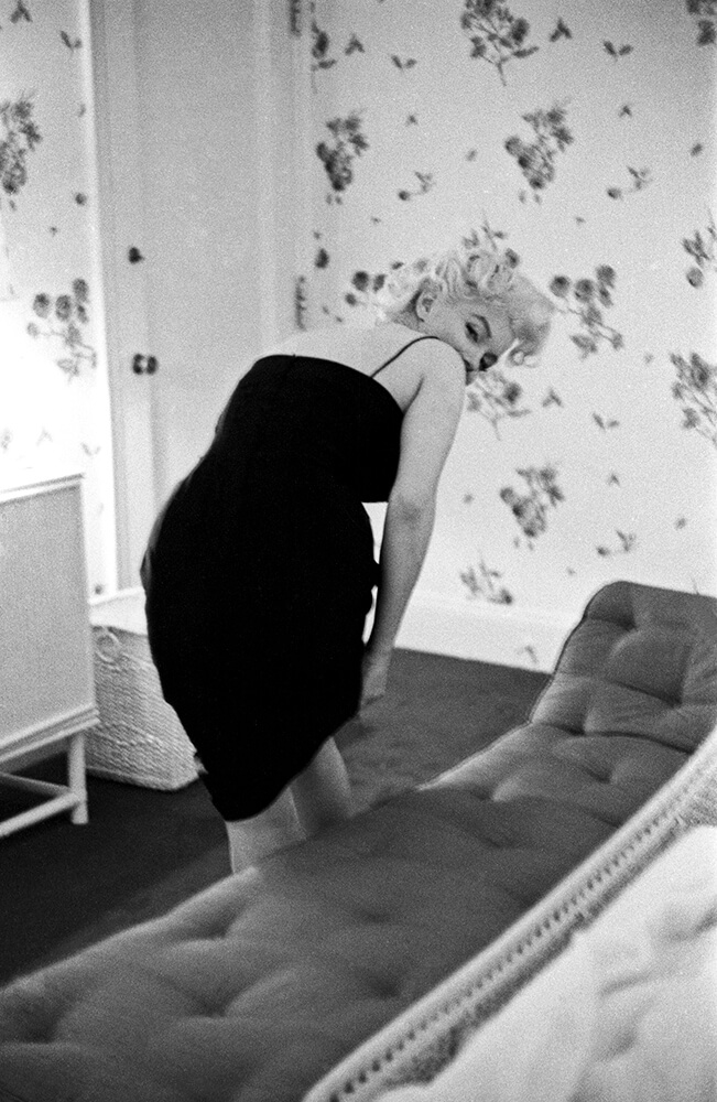 Marilyn Adjusts Her Stockings fine art photography