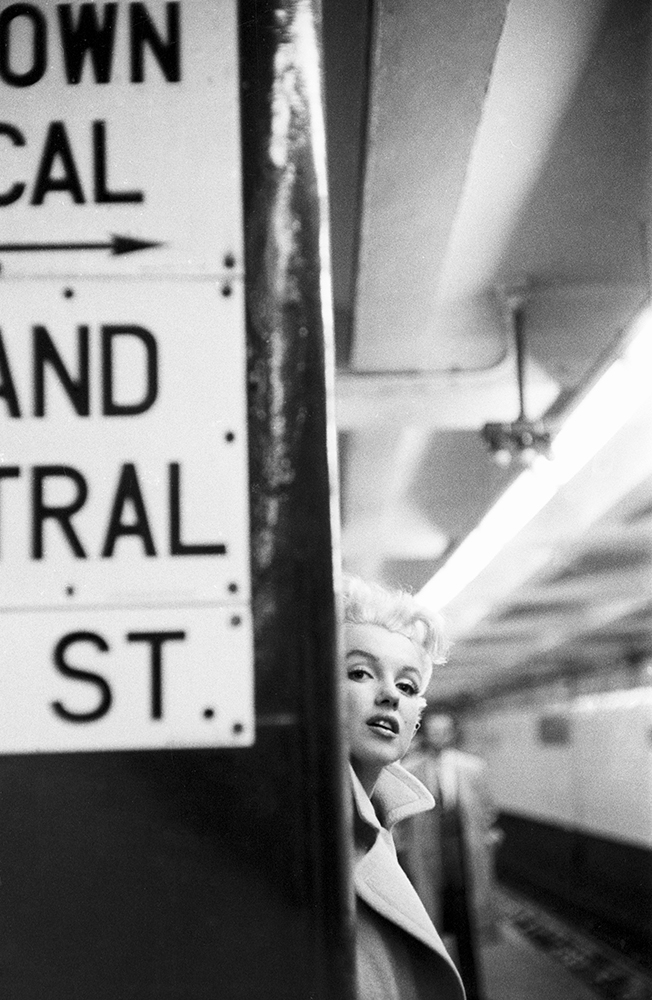Marilyn In Grand Central Station fine art photography