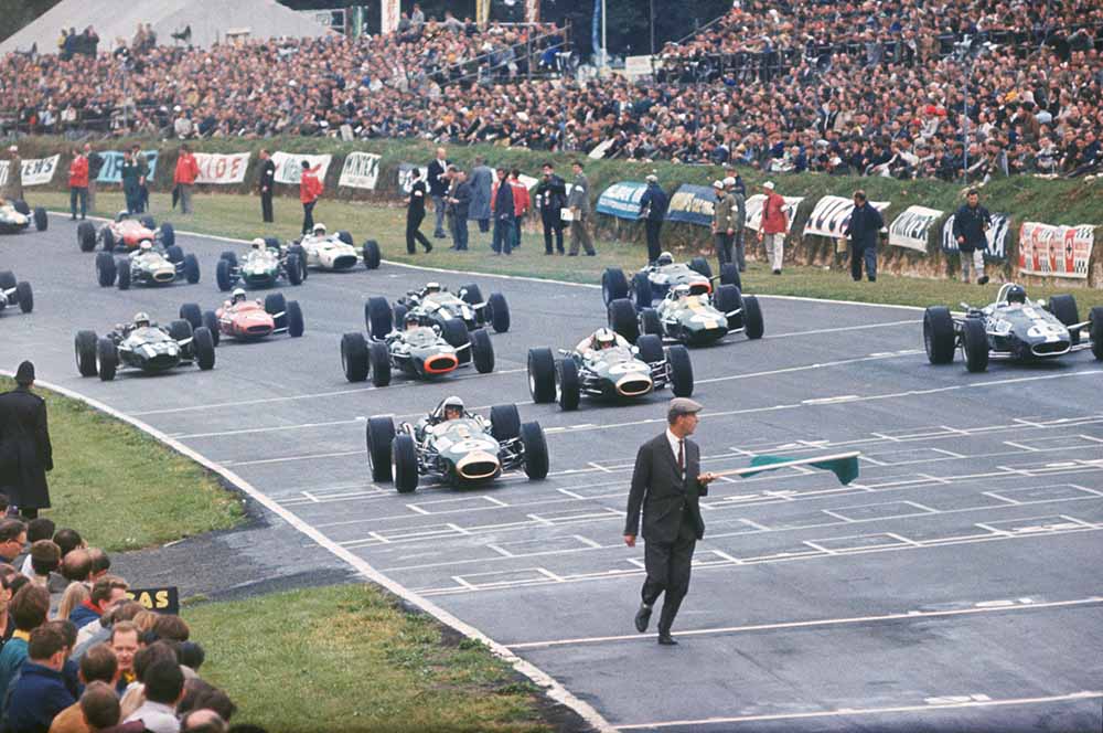 1966 British Grand Prix from Auto Racing fine art photography