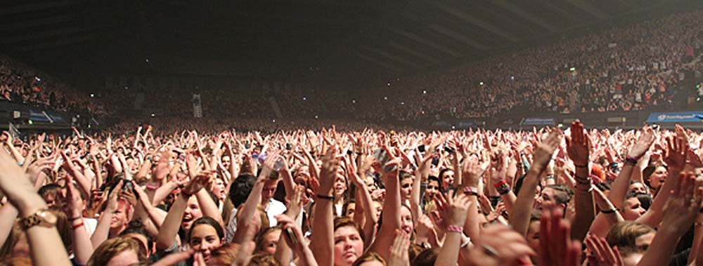 McFly Fans At Wembley Arena fine art photography