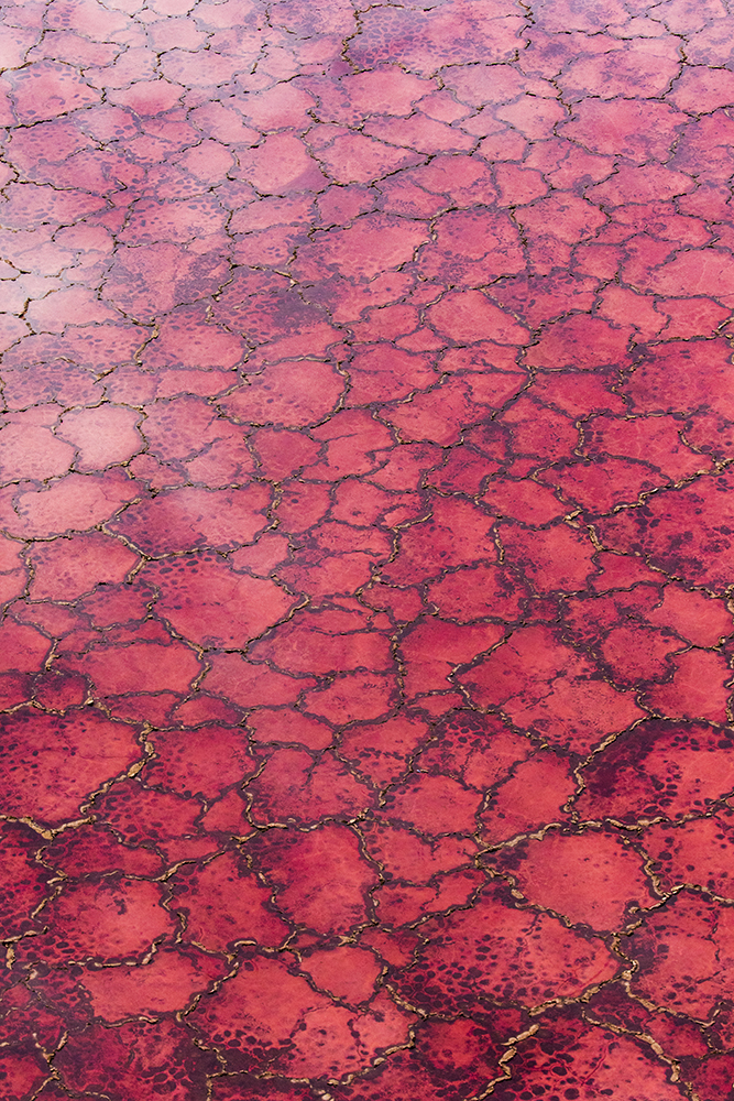 Aerial View of Lake Natron, Tanzania, Africa fine art photography