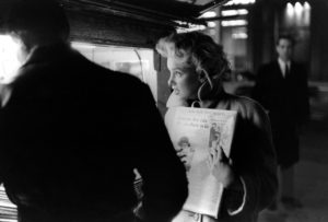 Marilyn Gets The Paper