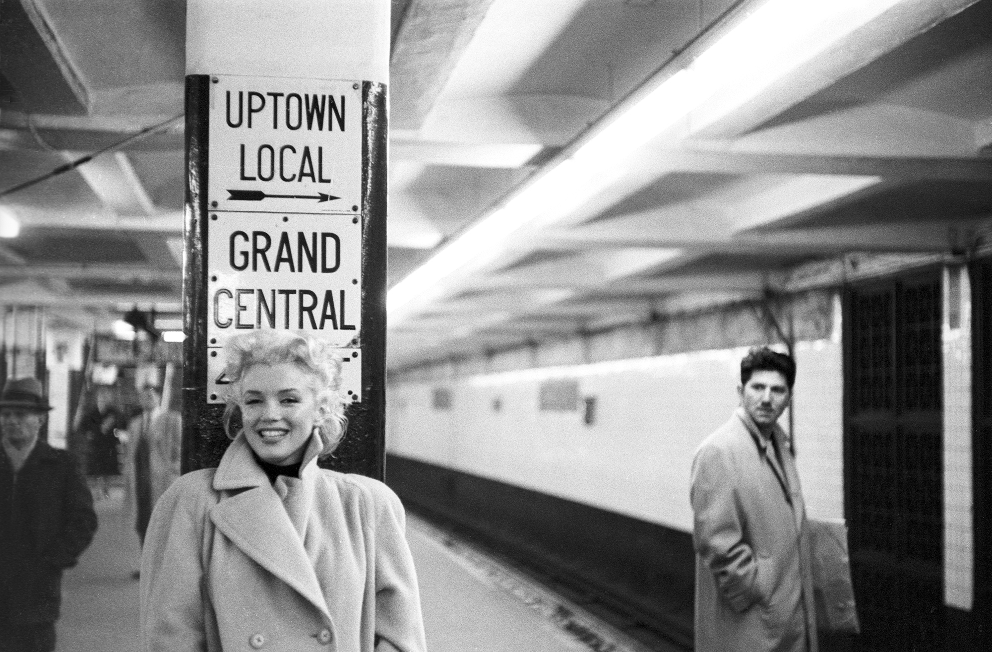Marilyn In Grand Central Station fine art photography