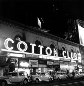 Cotton Club Marquee In NY