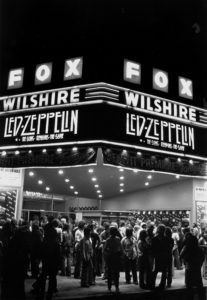 Led Zeppelin “Song Remains The Same” Premier Marquee
