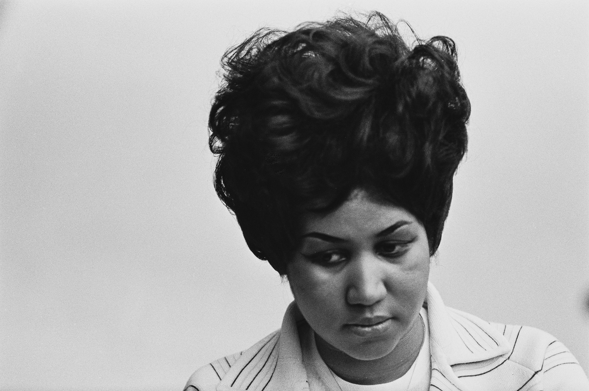 Recording of Aretha Franklin’s Album ‘This Girl’s in Love with You’ At Atlantic Studios fine art photography