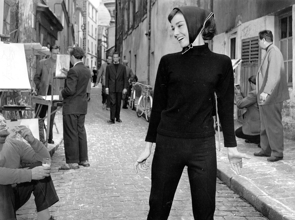 Hepburn At Paris fine art photography