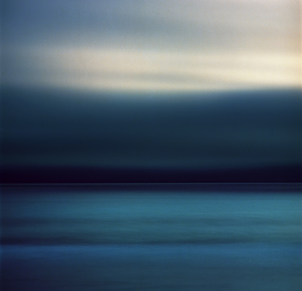 Long exposure of a storm over the Pacific Ocean fine art photography