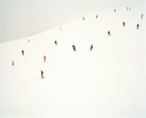 Skiers on slopes