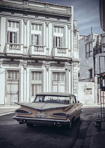 Vintage American in Havana fine art photography