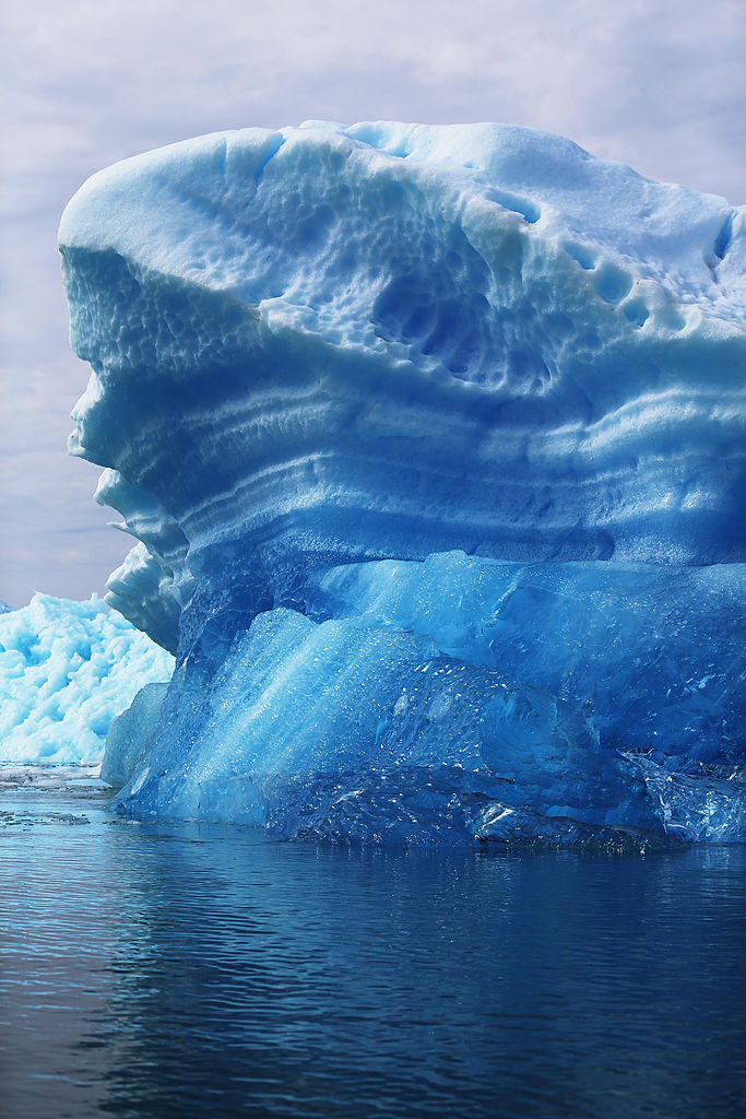 Calved Icebergs (Twin Glaciers) fine art photography