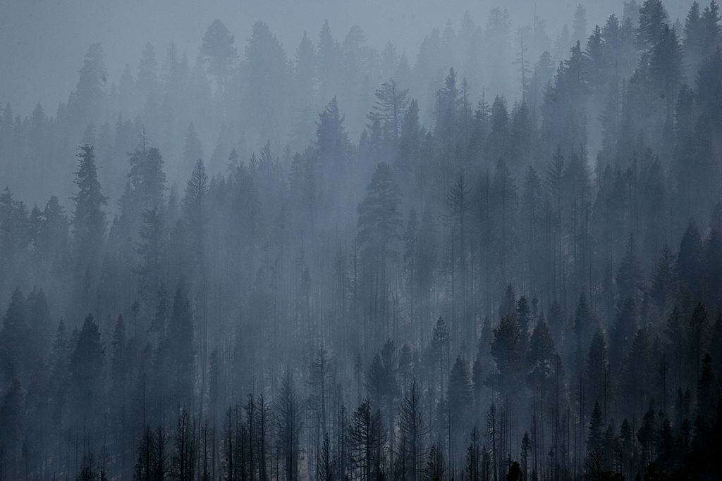 Rising Smoke, Angora Ridge fine art photography