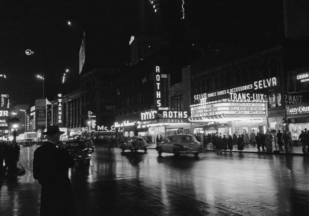 Broadway In 1952 fine art photography